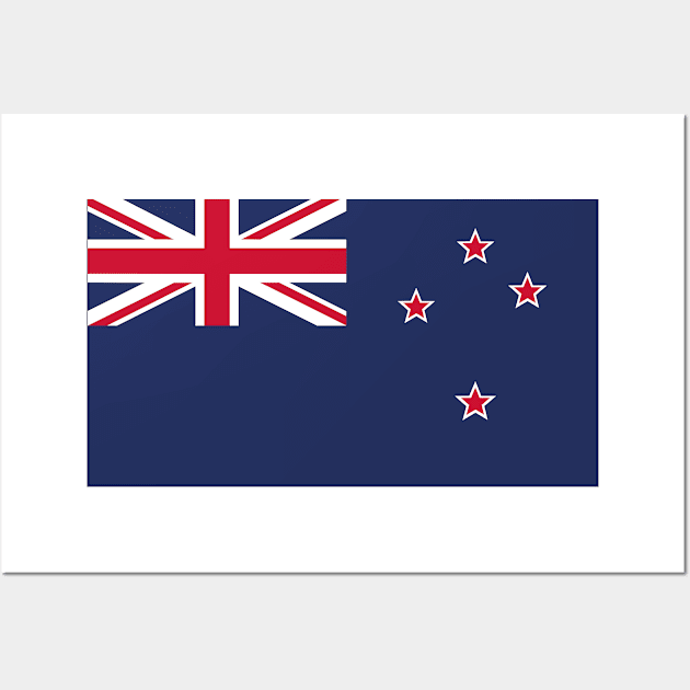 New Zealand Flag Wall Art by DiegoCarvalho